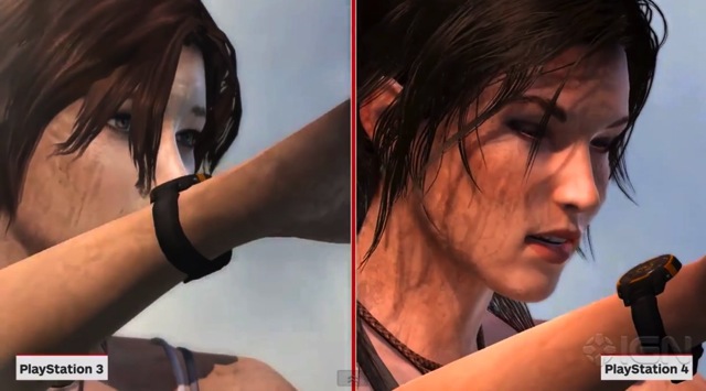 Tombraider compared ps3 to ps4 01