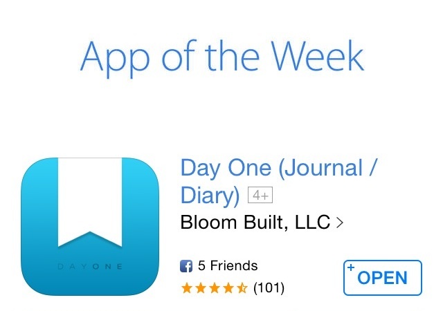 Day one elected app of the week and sale 01