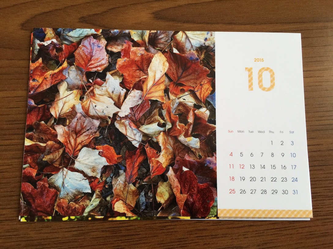 Make my calendar by tolot with instagram 2015 05